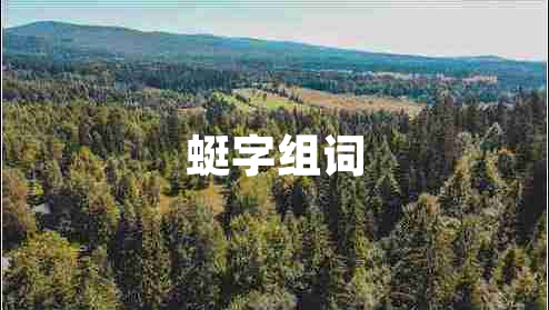 蜓字組詞