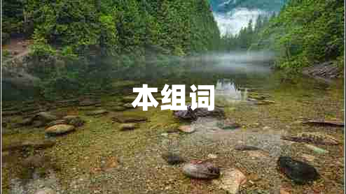 本組詞