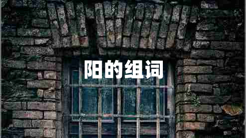 陽(yáng)的組詞