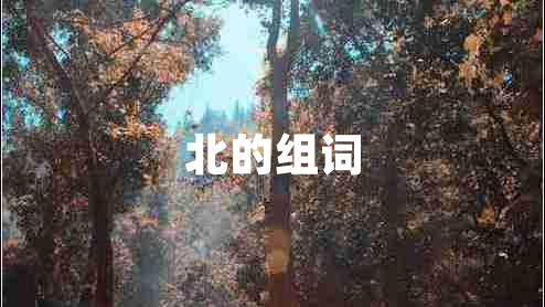 北的組詞