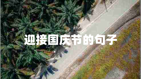 迎接國慶節的句子