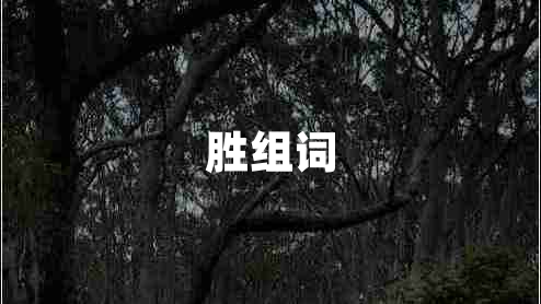 勝組詞
