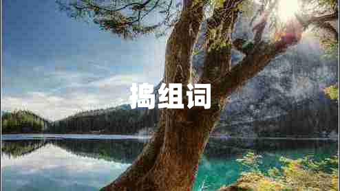搗組詞