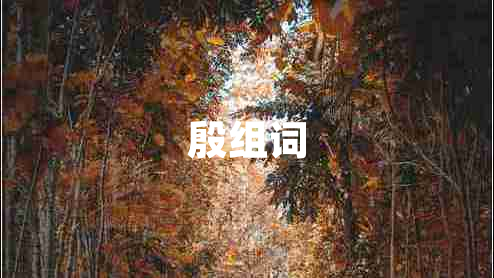 殷組詞