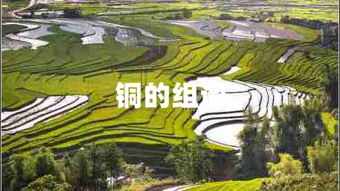銅的組詞