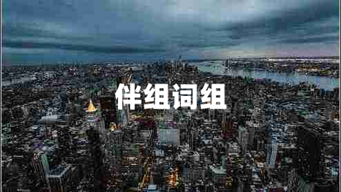 伴組詞組