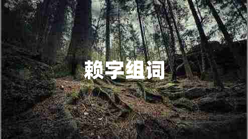 賴(lài)字組詞
