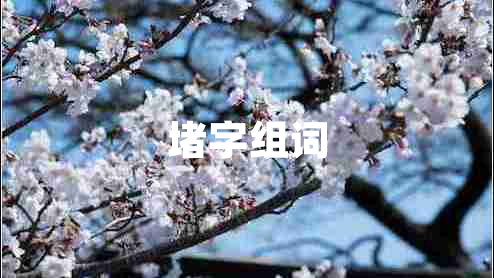 堵字組詞