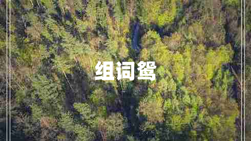 組詞鴛