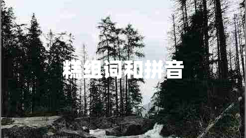 糕組詞和拼音