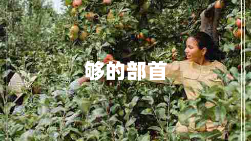 夠的部首