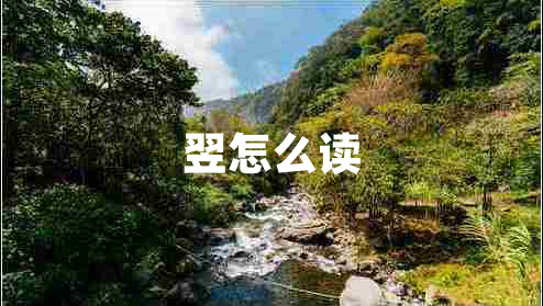 翌怎么讀