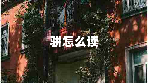 駢怎么讀