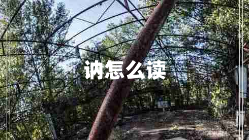 訥怎么讀