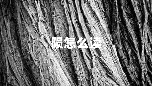 隕怎么讀