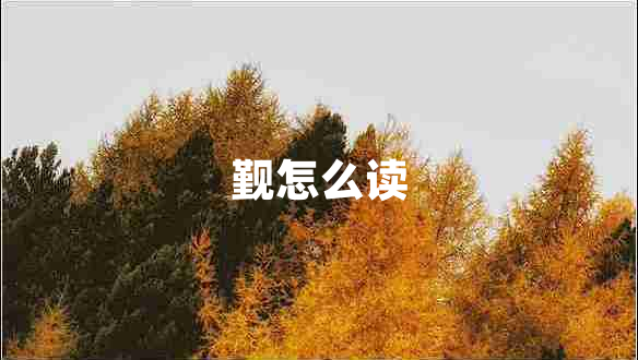 覲怎么讀