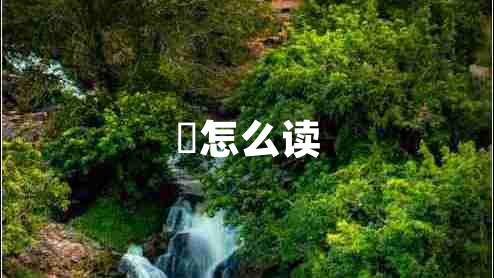 晜怎么讀