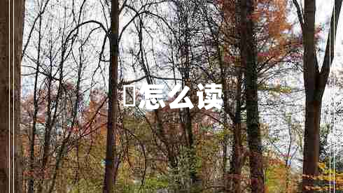 円怎么讀