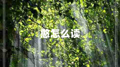 憨怎么讀