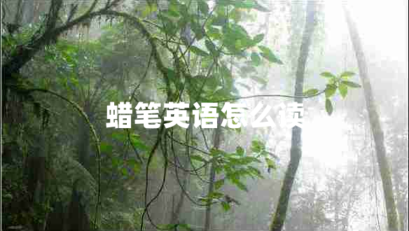 蠟筆英語(yǔ)怎么讀