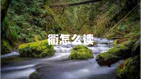 衢怎么讀