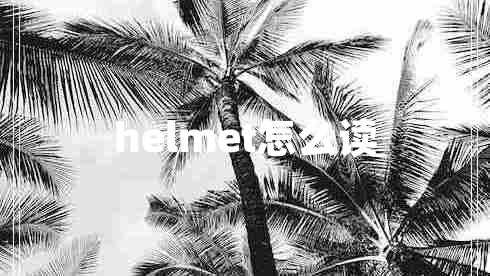 helmet怎么讀