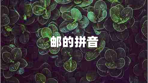 郵的拼音