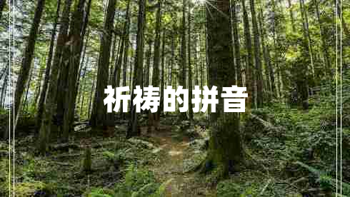 祈禱的拼音
