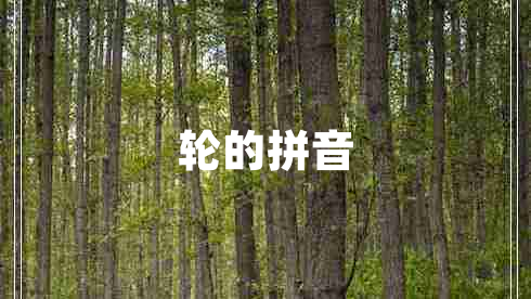 輪的拼音