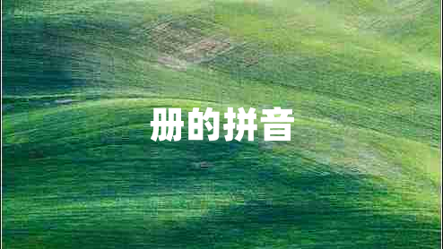 冊的拼音