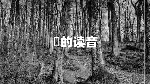 徴的讀音