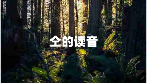 仝的讀音