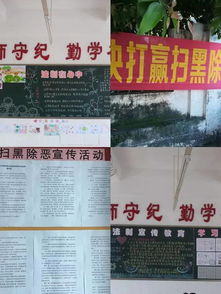 掃黑除惡創(chuàng  )建平安校園的作文