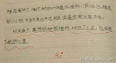 寫(xiě)秋天的校園oo字的作文