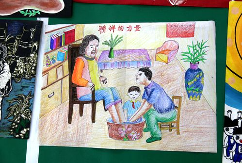 創(chuàng  )作文明校園畫(huà)