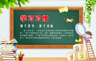 注意事項,學(xué)習習慣,初中