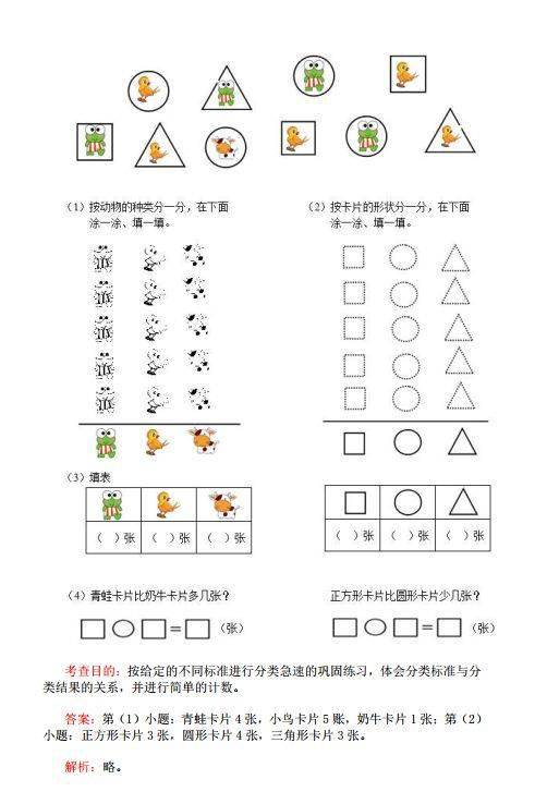 小學(xué)1級數學(xué)基礎知識