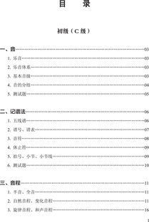 音樂(lè )樂(lè )理基礎知識試卷