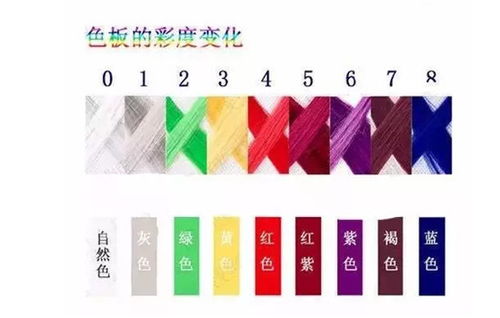 染發(fā)調色基礎知識