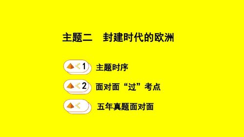 封建時(shí)代的歐洲基礎知識