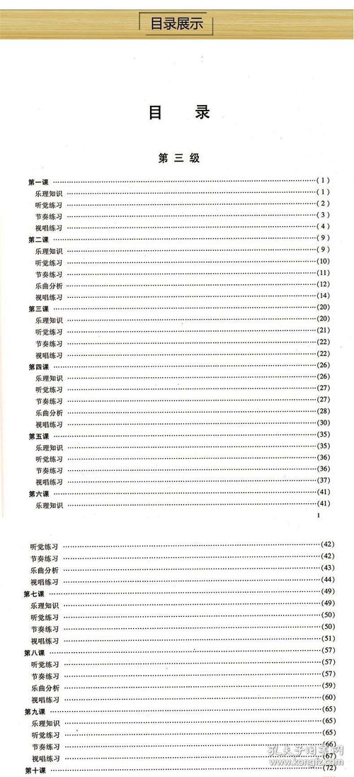 音協(xié)樂(lè )理考級二級基礎知識
