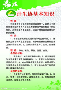 計劃生育基礎知識2017