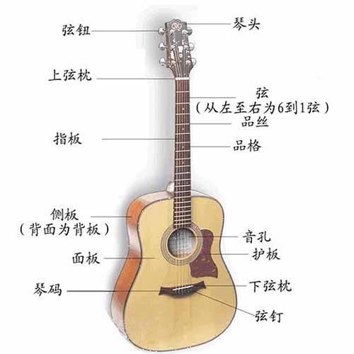 認識吉他入門(mén)零基礎知識